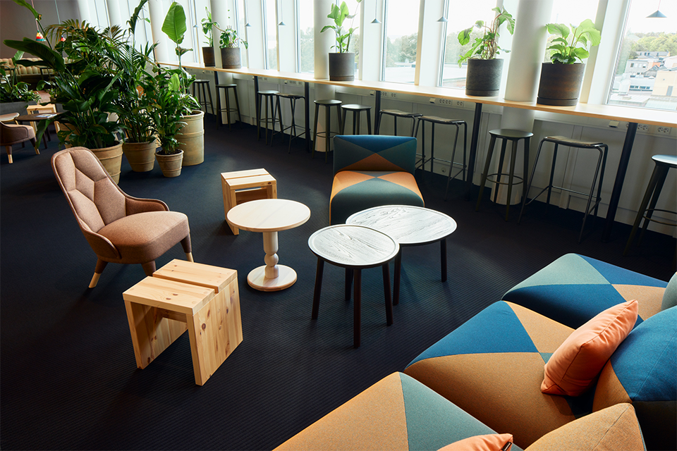 Kontorsmiljö från Svenska kraftnäts kontor i Västerås.