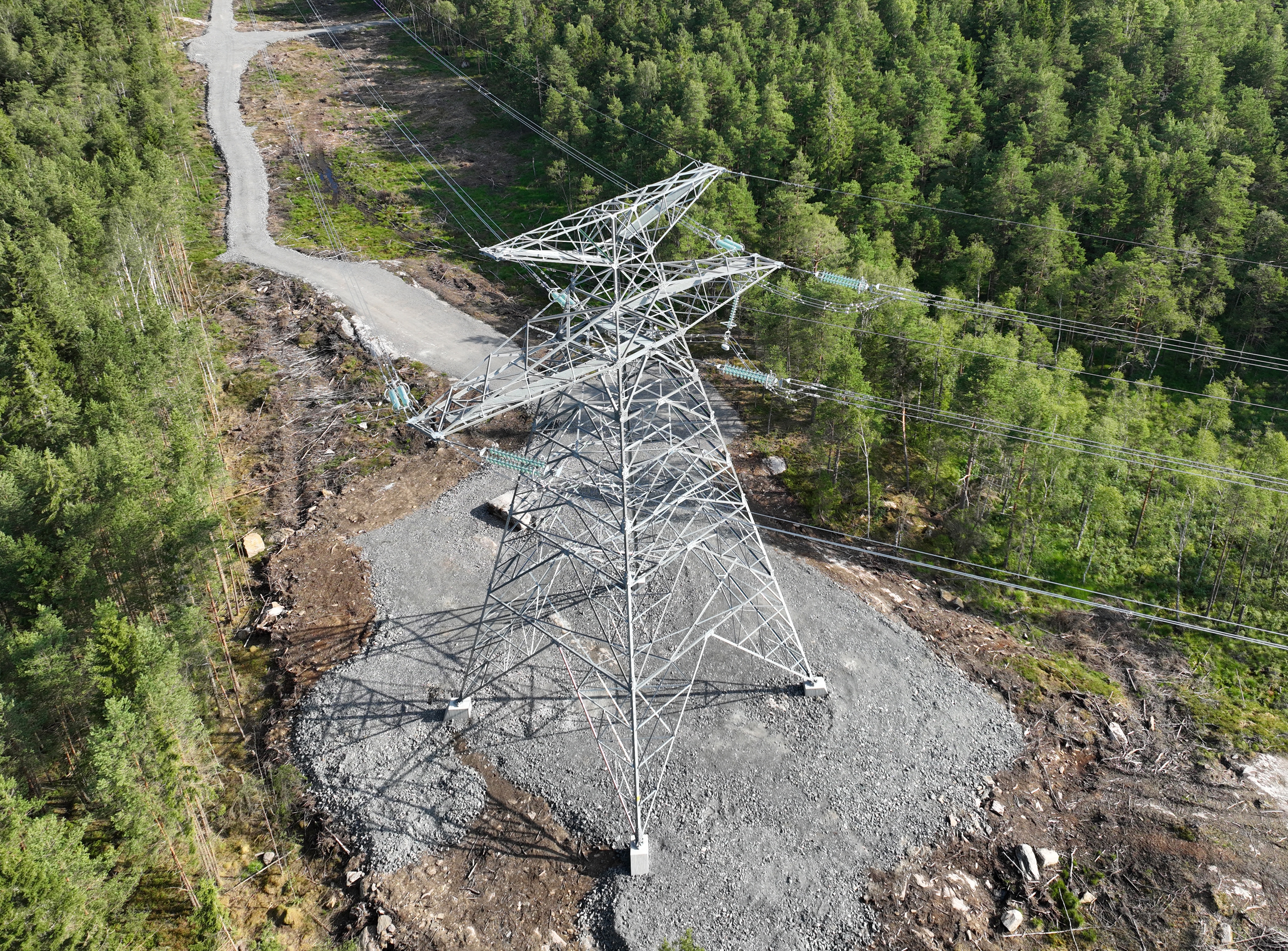 Bild på kraftledningsstolpen Stubben